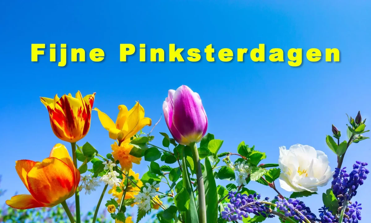 PINKSTERMAANDAG GESLOTEN